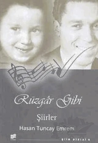 Rüzgar Gibi Şiirler – Hasan Tuncay Emrem – Evrim Yayınevi kitap kapağı