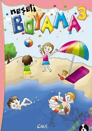 Neşeli Boyama 3 – Fevziye Balcı – Çakıl Yayınları kitap kapağı