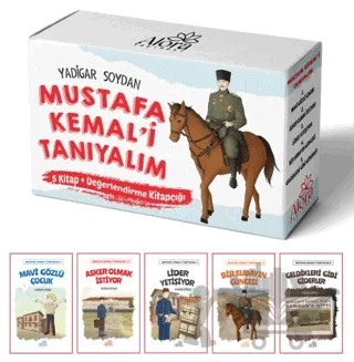 Mustafa Kemal'i Tanıyalım - Kutulu 5 Kitap – Yadigar Soydan – Alora Yayınevi kitap kapağı