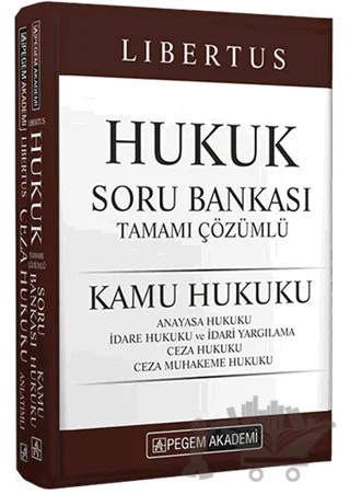 2022 KPSS A Grubu Libertus Hukuk Tamamı Çözümlü Soru Bankası (Kamu Hukuk) – Kolektif – Pegem Akademi Yayıncılık kitap kapağı