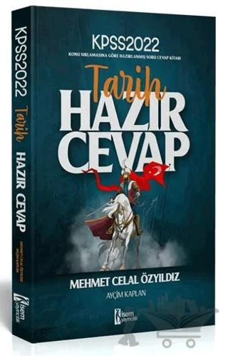 2022 KPSS Hazır Cevap Tarih Soru Bankası – Mehmet Celal Özyıldız, Ayçim Kaplan – İSEM Yayıncılık kitap kapağı