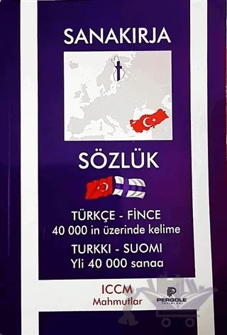 Türkçe - Fince Sözlük – Mesut Güreş – Pergole Yayınları kitap kapağı