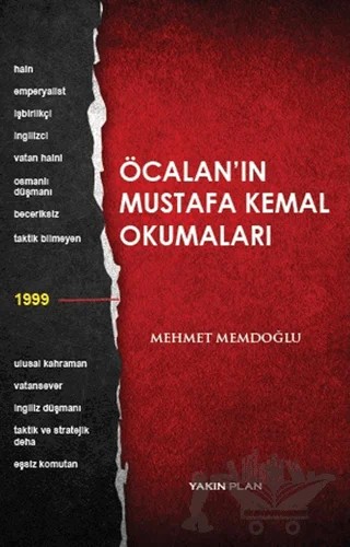 Öcalan’ın Mustafa Kemal Okumaları – Mehmet Memdoğlu – Yakın Plan Yayınları kitap kapağı