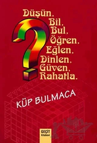 Küp Bulmaca – Kolektif – Geçit Kitabevi kitap kapağı