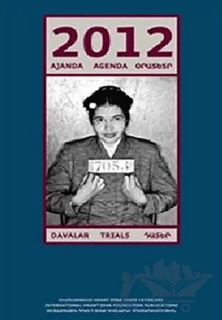 2012 Ajanda - Davalar – Kolektif – Hrant Dink Vakfı Yayınları kitap kapağı