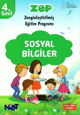 4. Sınıf Zep - Sosyal Bilgiler – Kolektif – Bi Not Yayınları kitap kapağı