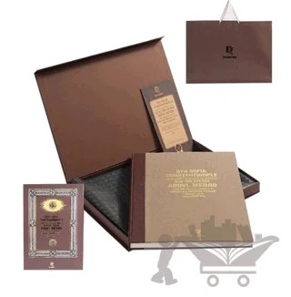 Aya Sofia Constantinople – Chevalier Caspard Fossati – Demirören Yayınları kitap kapağı