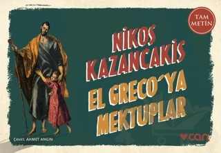 El Greco'ya Mektuplar (Mini Kitap) – Nikos Kazancakis – Can Yayınları kitap kapağı