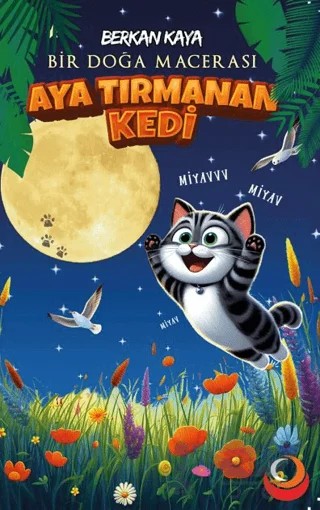 Aya Tırmanan Kedi – Berkan Kaya – Coral Dağıtım kitap kapağı