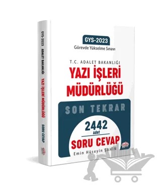 Adalet Bakanlığı Yazı İşleri Müdürlüğü GYS Soru Cevap – Kolektif – Editör Yayınevi kitap kapağı