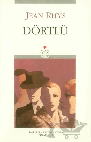 Dörtlü – Jean Rhys – Can Yayınları kitap kapağı