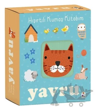 Hışırtılı Kumaş Kitabım - Yavru – Kolektif – İndigo Çocuk kitap kapağı