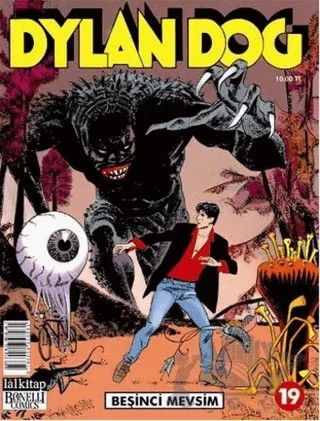 Dylan Dog Sayı: 19 Beşinci Mevsim – Tiziano Sclavi – Lal Kitap kitap kapağı