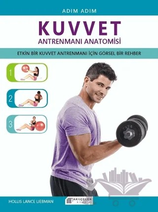 Adım Adım Kuvvet Antrenmanı Anatomisi – Hollis Lance Liebman – Akıl Çelen Kitaplar kitap kapağı