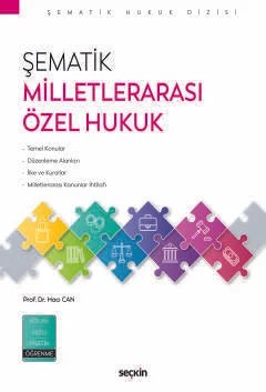 Şematik Milletlerarası Özel Hukuk – Hacı Can – Seçkin Yayıncılık kitap kapağı