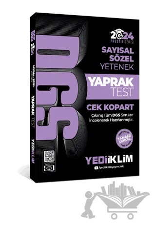 2024 DGS Sayısal-Sözel Yetenek Çek Kopart Yaprak Test – Kolektif – Yediiklim Yayınları kitap kapağı