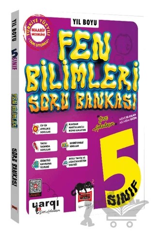 5. Sınıf Fen Bilimleri Yıl Boyu Soru Bankası – Kolektif – Yargı Yayınevi kitap kapağı