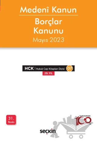 Medeni Kanun Borçlar Kanunu – Kolektif – Seçkin Yayıncılık kitap kapağı