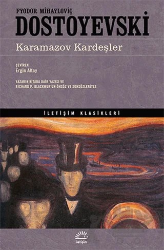 Karamazov Kardeşler – Fyodor Mihayloviç Dostoyevski – İletişim Yayınevi kitap kapağı