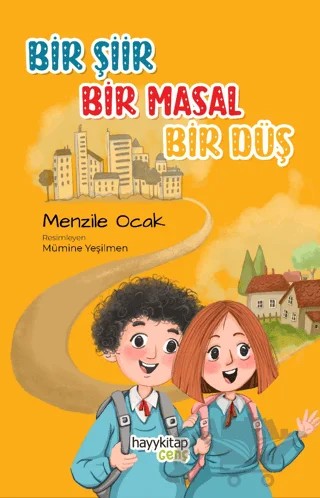 Bir Şiir Bir Masal Bir Düş – Menzile Ocak – Hayykitap kitap kapağı