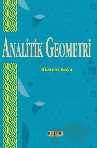 Analitik Geometri – Rüstem Kaya – Platform Yayınları kitap kapağı