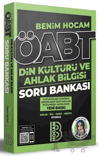ÖABT Din Kültürü ve Ahlak Bilgisi Tamamı Çözümlü Soru Bankası – Özlem Oktar – Benim Hocam Yayınları kitap kapağı
