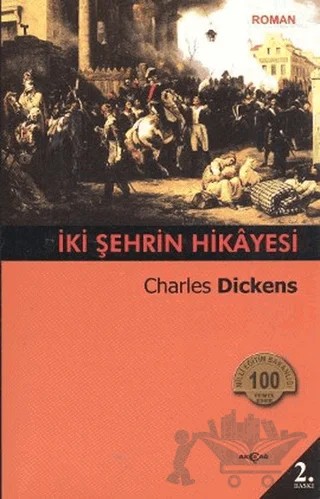 İki Şehrin Hikayesi – Charles Dickens – Akçağ Yayınları kitap kapağı