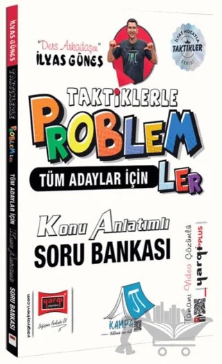 Tüm Adaylar İçin Taktiklerle Temel Problemler Konu Anlatımlı Soru Bankası – İlyas Güneş – Yargı Yayınevi kitap kapağı
