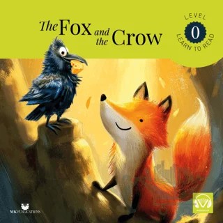 The Fox and the Crow – Aesop – MK Publications kitap kapağı