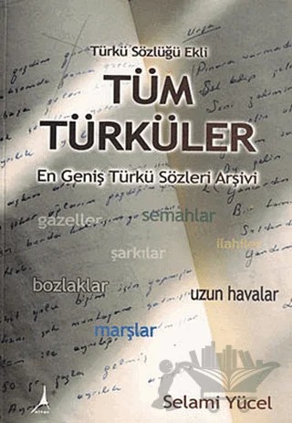Tüm Türküler – Selami Yücel – Alter Yayıncılık kitap kapağı