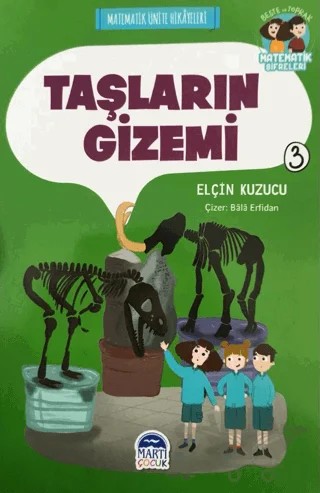 Taşların Gizemi - Matematik Ünite Hikayeleri 3 – Elçin Kuzucu – Martı Çocuk Yayınları kitap kapağı
