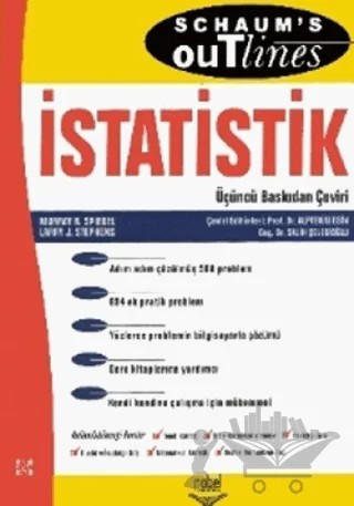 İstatistik – Larry J. STEPHENS, Murray R. SPIEGEL – Nobel Akademik Yayıncılık kitap kapağı