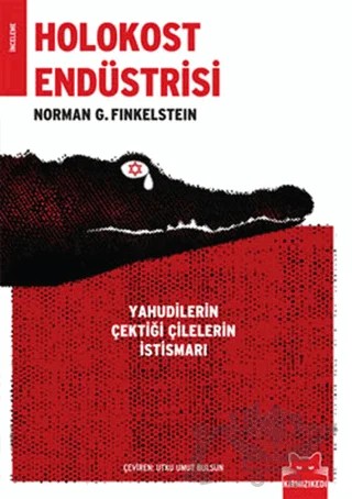 Holokost Endüstrisi – Norman G. Finkelstein – Kırmızı Kedi Yayınevi kitap kapağı
