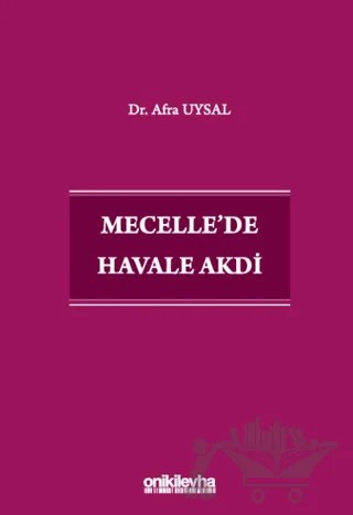 Mecelle'de Havale Akdi – Afra Uysal – On İki Levha Yayınları kitap kapağı