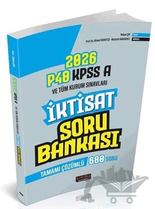 P48 KPSS A Grubu İktisat Tamamı Çözümlü Soru Bankası – Kolektif – Savaş Yayınevi kitap kapağı