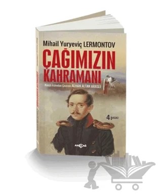 Çağımızın Kahramanı – Mihail Yuryeviç Lermontov – Akçağ Yayınları kitap kapağı