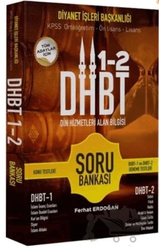 2025 DHBT Tüm Adaylar İçin Din Hizmetleri Alan Bilgisi Soru Bankası – Ferhat Erdoğan – Yargı Yayınevi kitap kapağı