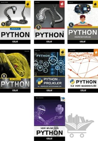 Süper Python Seti 3 (7 Kitap Takım) – Kolektif – Kodlab Yayın Dağıtım kitap kapağı