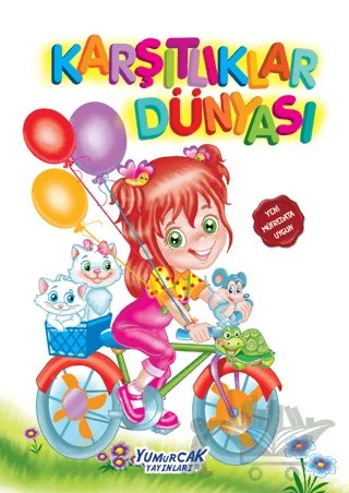 Karşıtlıklar Dünyası Kavram Kitabı – Kolektif – Yumurcak Yayınları kitap kapağı
