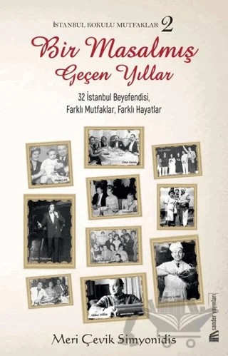 İstanbul Kokulu Mutfaklar – Meri Çevik Simyonidis – Sander Yayınları kitap kapağı