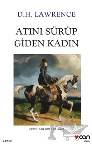Atını Sürüp Giden Kadın – David Herbert Richards Lawrence – Can Yayınları kitap kapağı