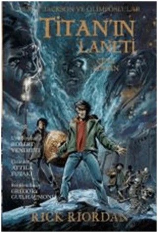 Percy Jackson ve Olimposlular 3:  Titan'ın Laneti (Çizgi Roman) – Rick Riordan – Doğan Egmont Yayıncılık kitap kapağı