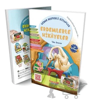 Erdemlerle Hikayeler (10 Kitap Takım) – Tuba Bozcan – Yumurcak Yayınları kitap kapağı