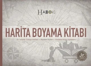 Harita Boyama Kitabı – Veli Kural – Mela Yayınları kitap kapağı