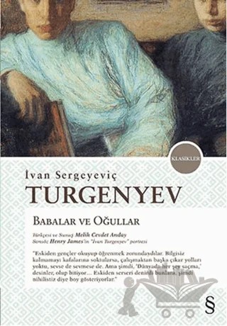 Babalar ve Oğullar – Ivan Sergeyevich Turgenev, Ivan Sergeyeviç Turgenyev – Everest Yayınları kitap kapağı