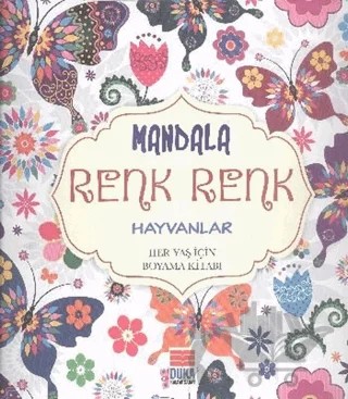 Mandala Renk Renk Hayvanlar – Kolektif – Duka Kültür Sanat Yayıncılık kitap kapağı