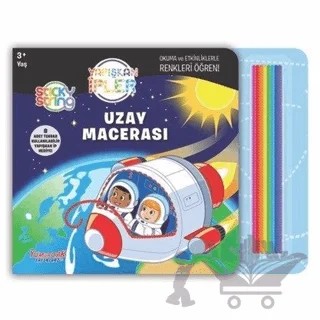 Uzay Macerası - Yapışkan İpler – Kolektif – Yumurcak Yayınları kitap kapağı