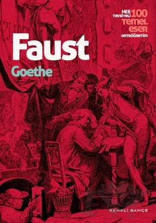 Faust – Johann Wolfgang Von Goethe – Renkli Bahçe Yayınları kitap kapağı