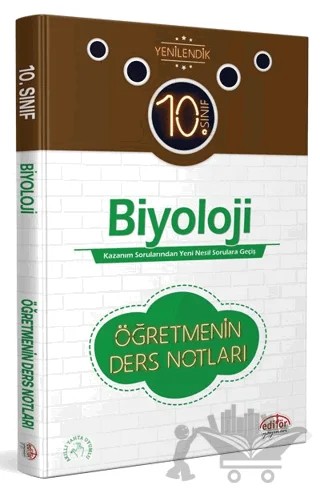 10. Sınıf Biyoloji Öğretmenin Ders Notları – Kolektif – Editör Yayınevi kitap kapağı