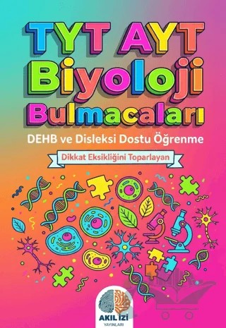 TYT - AYT Biyoloji Bulmacaları – Kolektif – Akıl İzi Yayınları kitap kapağı